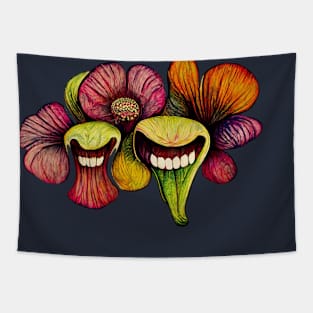 exotic flowers Tapestry