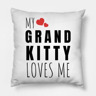 Grandma Grandkitty Tshirt Mug Stickers Gifts Pillow
