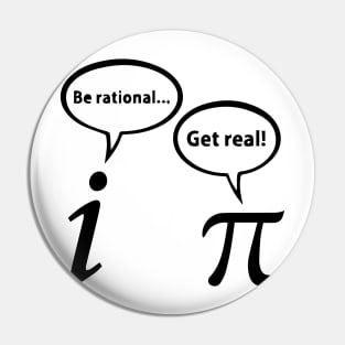 Be Rational Get Real Imaginary Math Pin