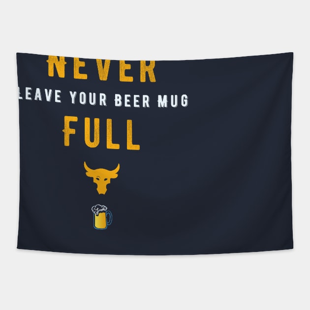 Beer Mug Full Tapestry by SachinMalhotra5