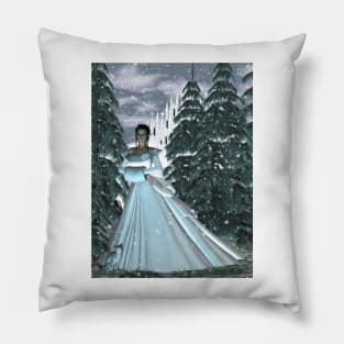 Circe Nymph Snow Queen Pillow