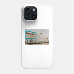 Stockyards City - Cowtown Co - Mural Phone Case