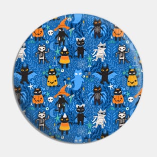 Halloween Cats Pin