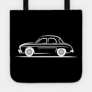 Renault Dauphine White Tote