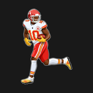 Tyreek #10 Carries The Ball T-Shirt