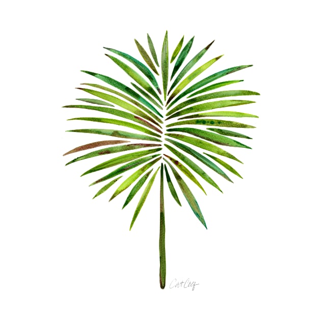 fan palm green by CatCoq