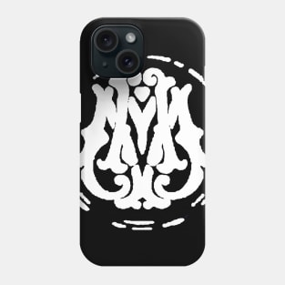 Original logo pocket White MM- RowdyRathis Phone Case