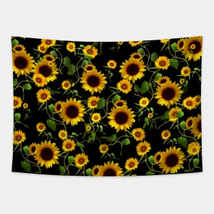 Sunflower Pattern Tapestry