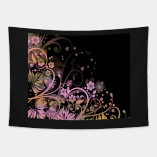 Floral Peace Tapestry