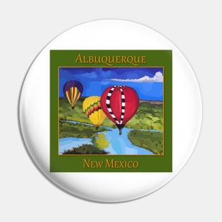 Hot air balloons, Albuquerque New Mexico Pin