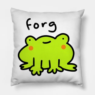 Frog Friend Pillow