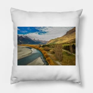 Above Matukituki River Pillow