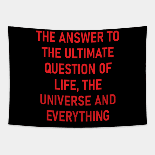 42 - the answer to ultimate question of life, the universe Tapestry