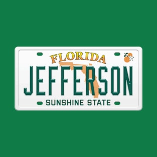 Jefferson License Plate - FL T-Shirt