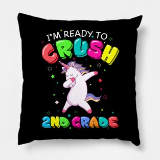 I'm ready to crush 2nd grade dabbing Unicorn Pillow