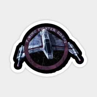 F - WING FIGHTER CORPS Magnet