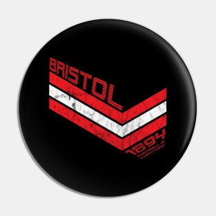 Football Is Everything - Bristol City FC 80s Retro Pin