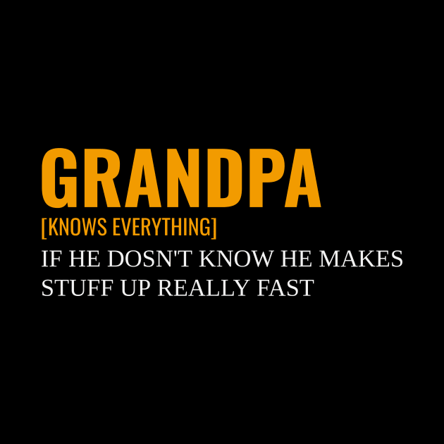 Grandpa knows everything by Hunter_c4 "Click here to uncover more designs"