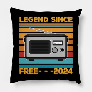 Legend Since 2024 Free Pillow