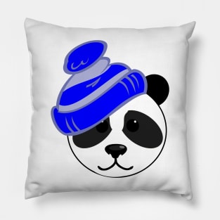 Panda Hat Emoji Pillow