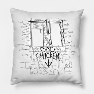 Bad Chicken! Pillow