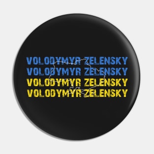 volodymyr zelensky Pin