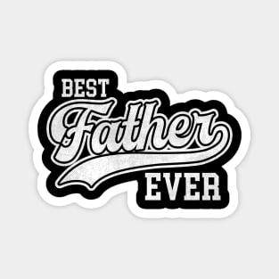 Best father Ever baseball style Magnet