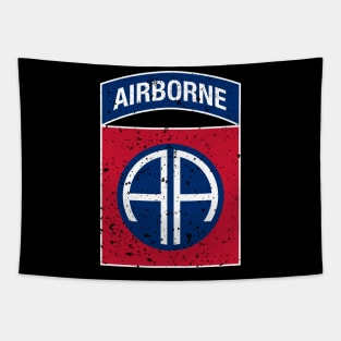 82nd Airborne Division US Army Vintage Insignia Tapestry