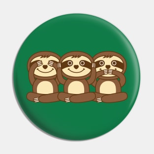 Sloths Pin