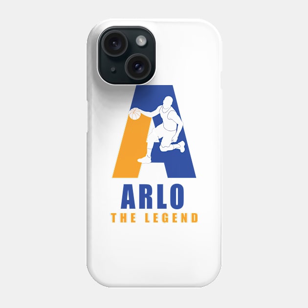 Arlo Custom Player Basketball Your Name The Legend Phone Case by Baseball Your Name