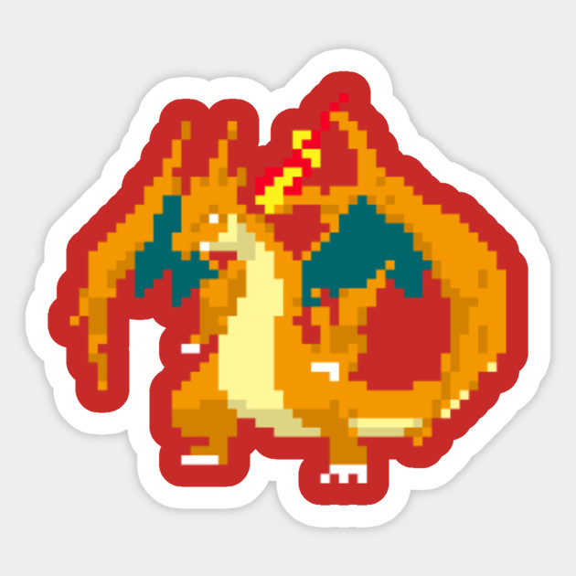 pixel mega charizard y