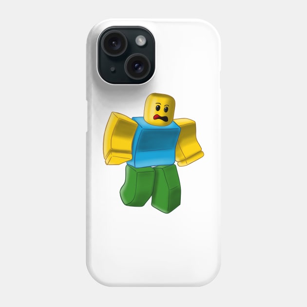 Roblox Noob Phone Case by tabslabred