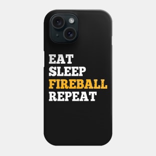 Eat Sleep Fireball Repeat - Design for RPG Gamers Phone Case