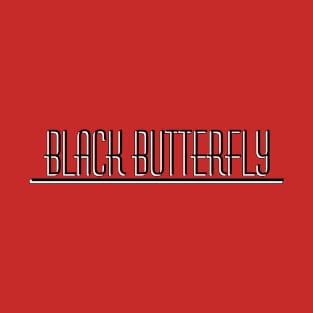 Black butterfly T-Shirt