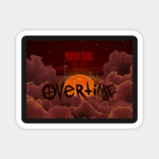 Dusk of the Madness: Overtime Night Sky Logo Magnet