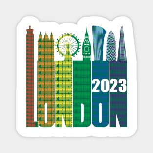 Pride London Skyline Magnet