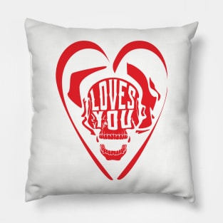 Satan loves you Pillow