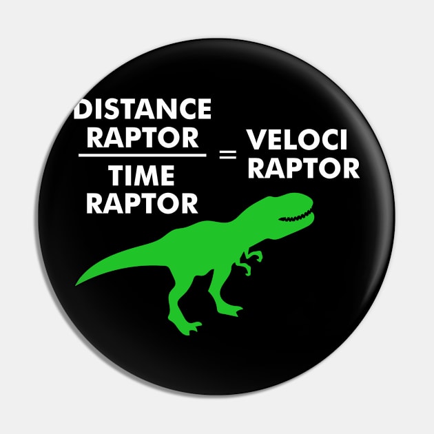 Distance Raptor Pin by FUNNYTIMES