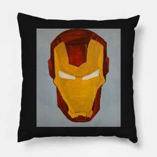 man of metal Pillow