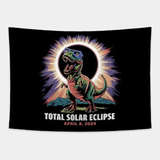 Eclipse Viewing Dino design – April 8, 2024 Tapestry