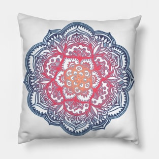 Radiant Medallion Doodle Pillow