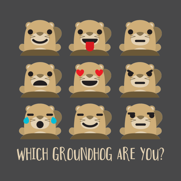 Groundhog Day Cute Emoji Which One Are You? by FlashMac