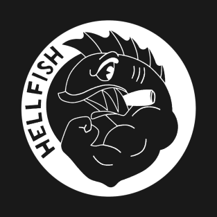 Hellfish - White T-Shirt