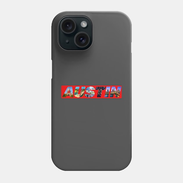 AUSTIN TEXAS Phone Case by Cult Classics