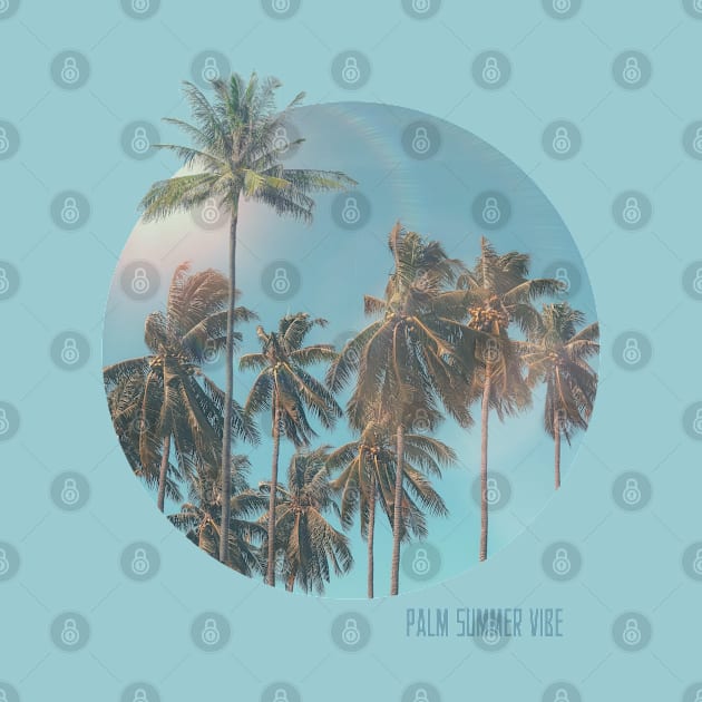 Palm summer vibe by Myartstor 