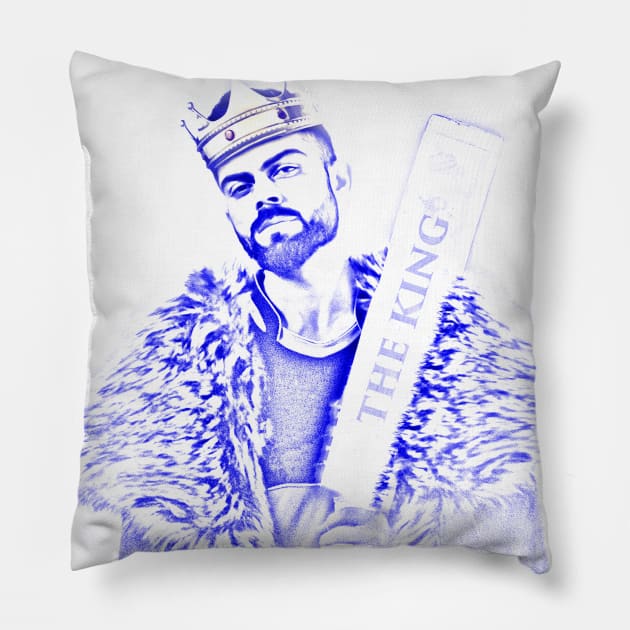 Cricket King Virat Pillow by FasBytes