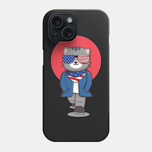 American Fashion Cat Phone Case