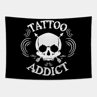 Tattoo addict (black) Tapestry