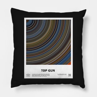 minimal_TopGun Abstract Circular Art Movie Pillow