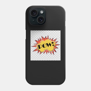 Retro Black & White Dots Graphic Fun Vintage Style 70's, 80's Graphic Pop-Art Gifts Phone Case